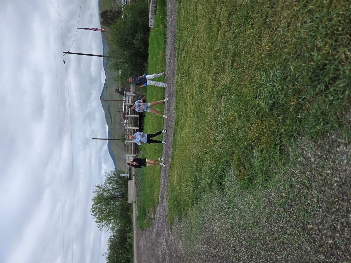 group of students prepared to start working